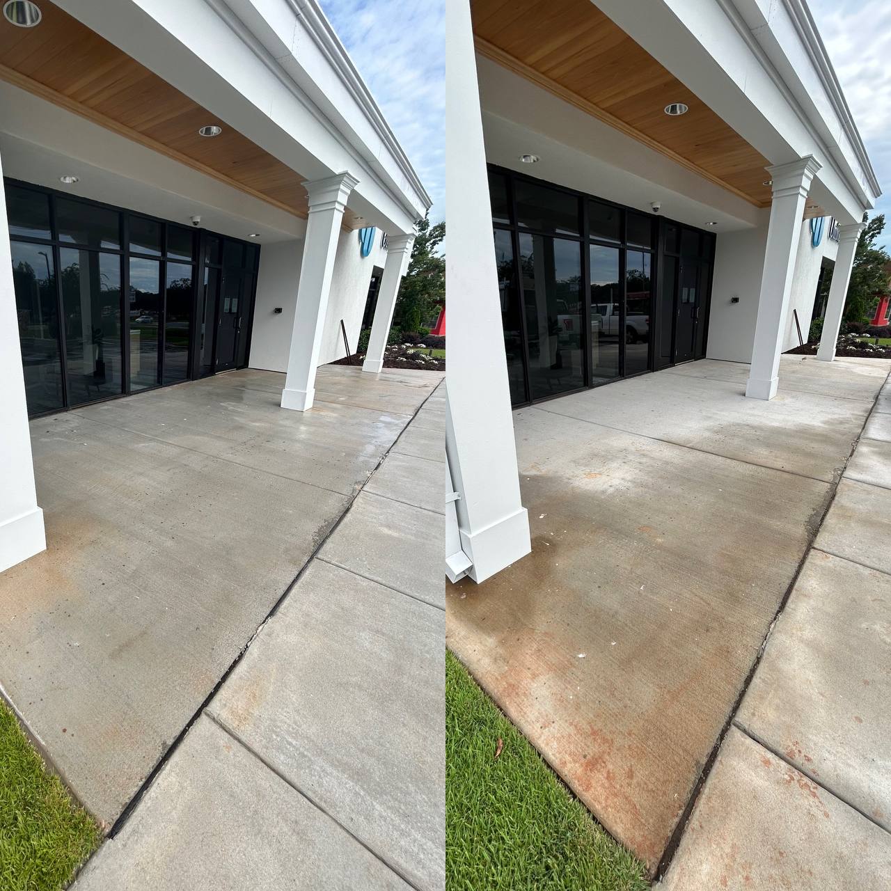 Advanced Exterior Cleaning Completed for United Bank in Pace, Florida