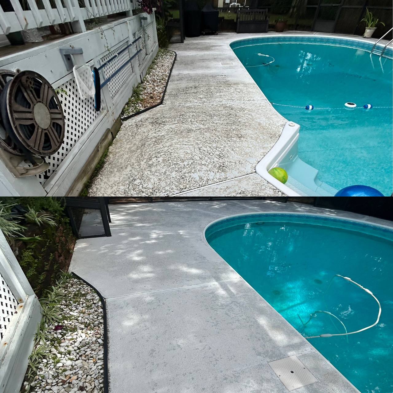 High Standard Pool Deck Restoration Completed in Pensacola, Florida