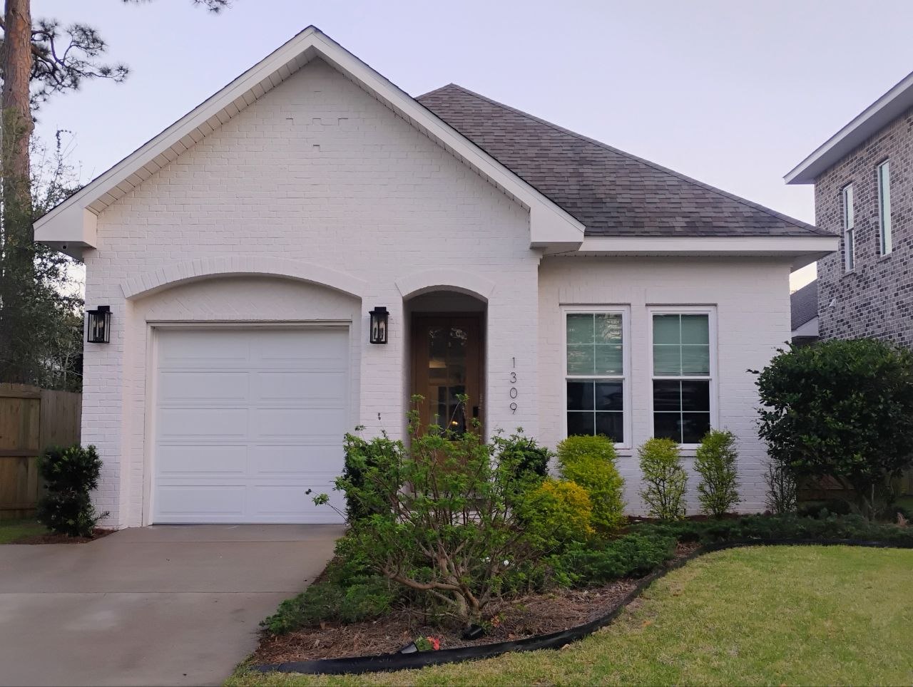 House Soft Wash & Driveway Cleaning Transformation in Pensacola, FL