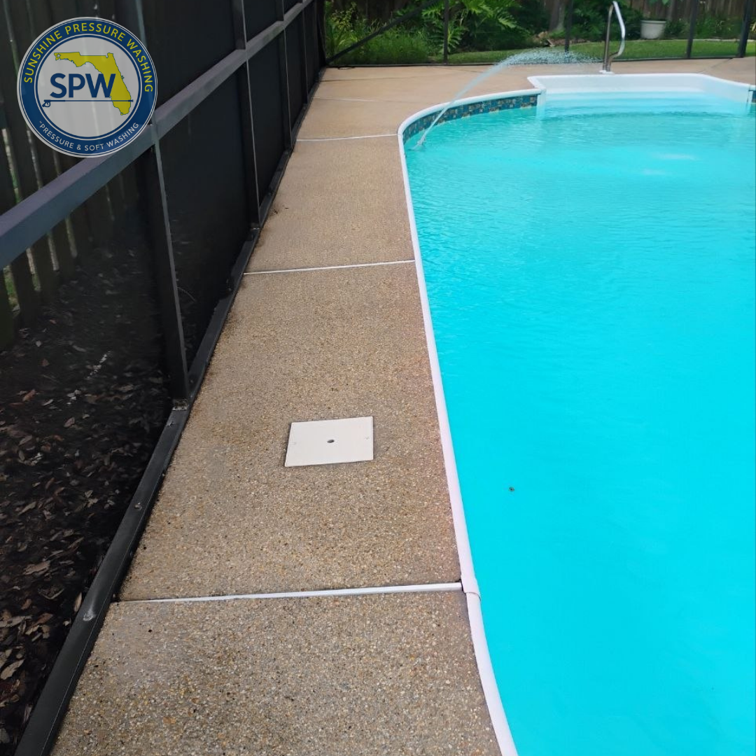 Improve Poolside Safety with Professional Pool Deck Cleaning in Pensacola, FL