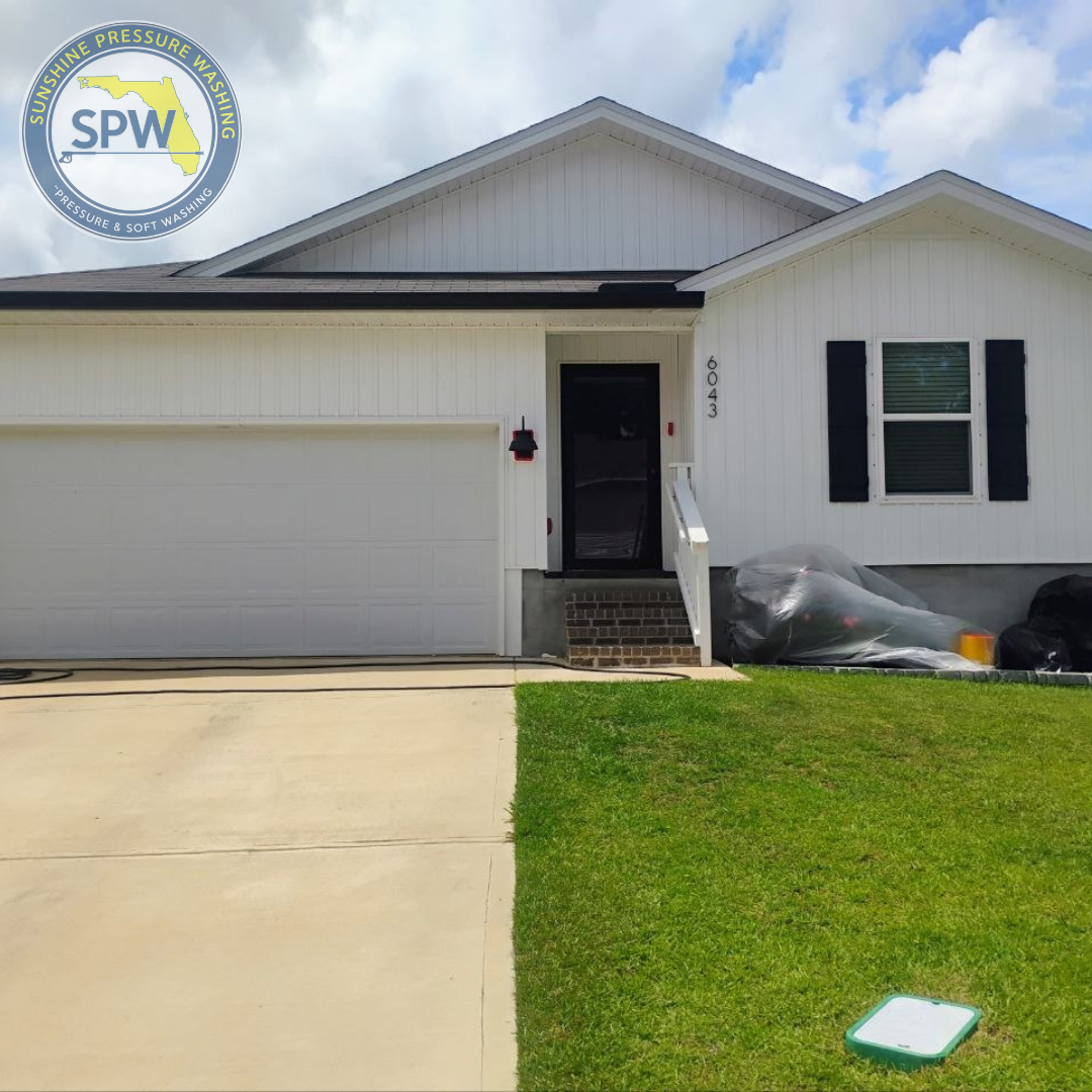 Professional House and Estate Soft Washing, Exterior Cleaning & Driveway Restoration in Cantonment, FL