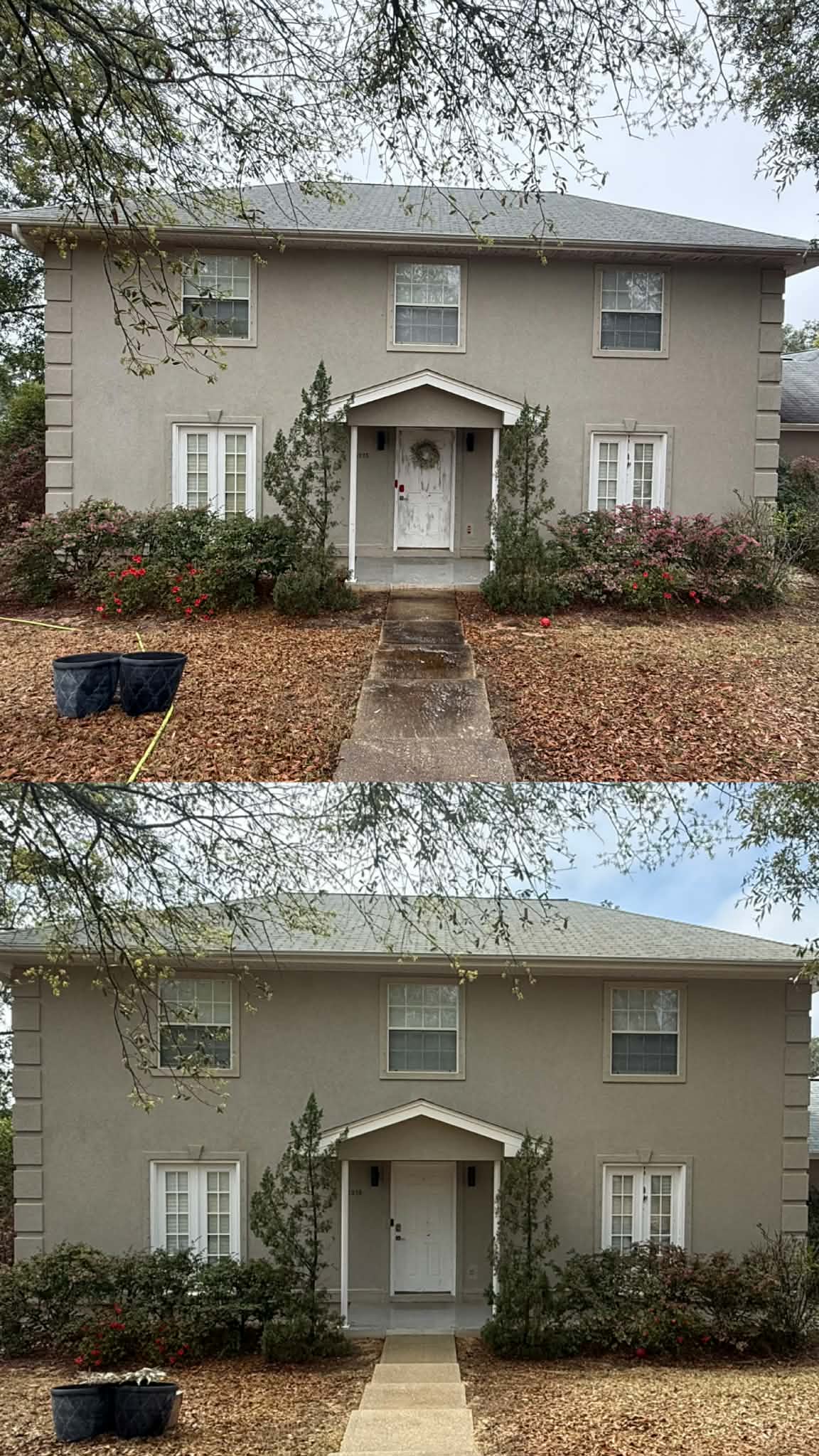 Professional Soft Wash and Pressure Washing Service Performed in Pensacola, Florida