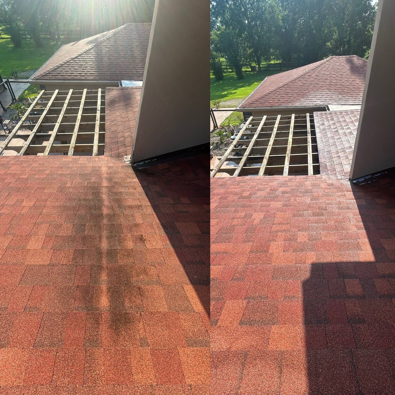 Top Quality Roof Cleaning Service Performed to Remove Gloeocapsa Magma in Foley, AL