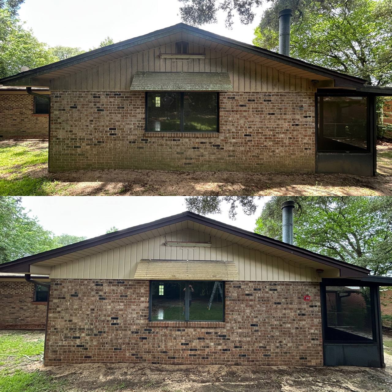 Top-Tier Soft Wash Home Restoration Performed in Pensacola, Florida
