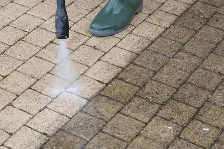 Pressure washing